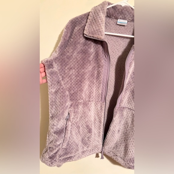 NWT Women's Purple Columbia Fire Side 3 Fuzzy Sherpa Full Zip Jacket Sz Large - Picture 2 of 16
